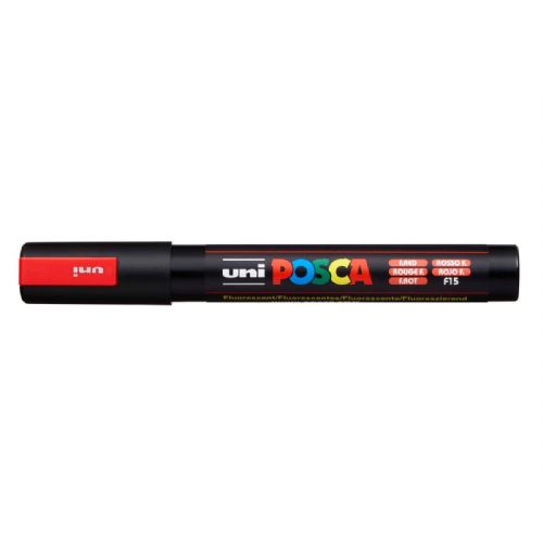 MARKER UNI POSCA PM-5 Rosso Fluo